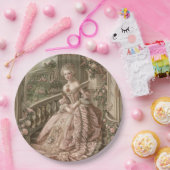Marie Antoinette Paper Plate Pappteller (Party)