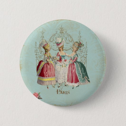 Marie Antoinette Paris Button (Vorderseite)
