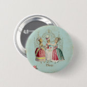 Marie Antoinette Paris Button (Vorne & Hinten)