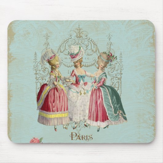 Marie Antoinette Paris Mousepad (Vorne)