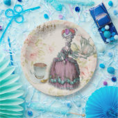 Marie Antoinette Paris Teezeremonie Party Pappteller (Party)