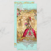 Marie Antoinette Party auf Einladung von Versaille (Vorne/Hinten)