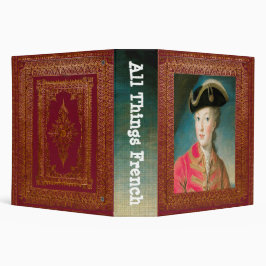 Marie Antoinette Personalisiert Girly Baroque 5,1 Cm Ordner