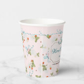 Marie Antoinette Petite Strawberry 8 oz Paper Cup Pappbecher (Rechts)