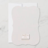 Marie Antoinette Petite Strawberry Einladungen (Rückseite)