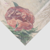 Marie Antoinette Pink Aquarell Blume Decoupage Seidenpapier (Ausschnitt)