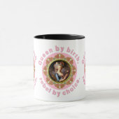 Marie Antoinette Pink Queen Roses Mug Tasse (Zentrum)