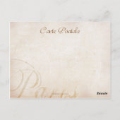 Marie Antoinette Pink Tree Roses  Xmas Postcard Postkarte (Rückseite)