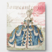Marie Antoinette Plaque Fotoplatte (Vorderseite)