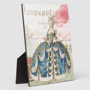 Marie Antoinette Plaque Fotoplatte