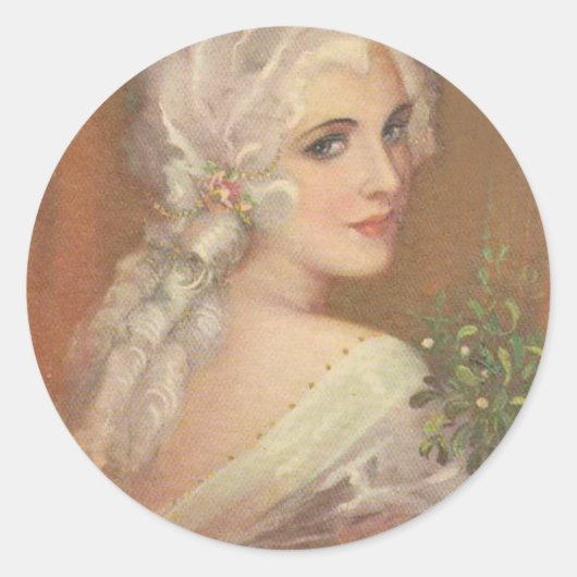 Marie Antoinette Portrait Aufkleber (Vorderseite)