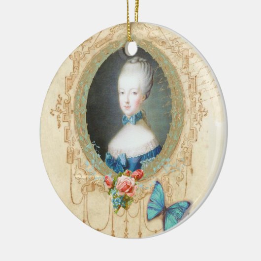 Marie Antoinette Portrait Weihnachtsschmuck (Links)