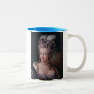 Marie Antoinette Porträt-Kaffee-Tasse Zweifarbige Tasse