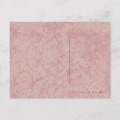 Marie Antoinette ~ Postcard / Einladungen (Rückseite)