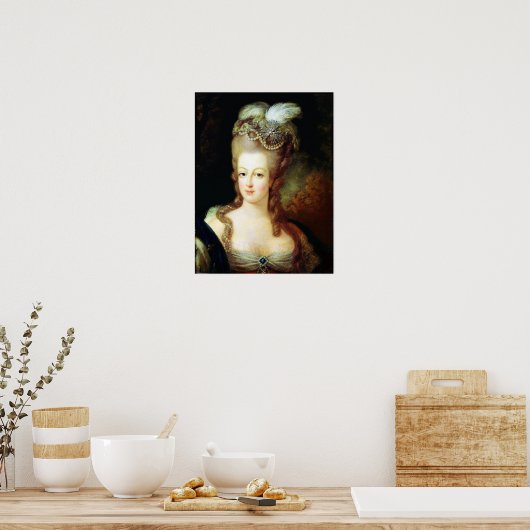 Marie Antoinette Poster (Küche)