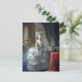 Marie Antoinette Postkarte (Stehend Vorderseite)