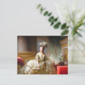 Marie Antoinette Postkarte (Stehend Vorderseite)