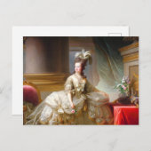 Marie Antoinette Postkarte (Vorne/Hinten)