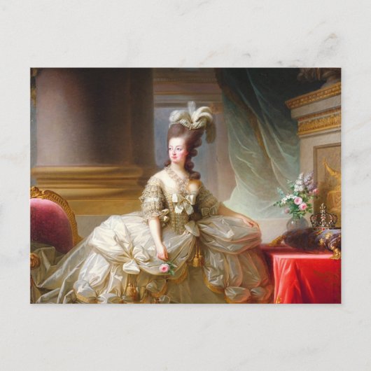 Marie Antoinette Postkarte (Vorderseite)