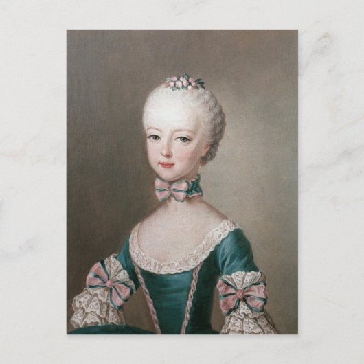 Marie Antoinette Postkarte (Vorderseite)