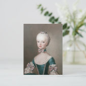 Marie Antoinette Postkarte (Stehend Vorderseite)