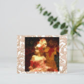 Marie Antoinette Postkarte (Stehend Vorderseite)