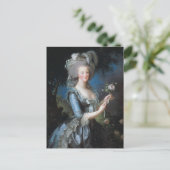 Marie Antoinette Postkarte (Stehend Vorderseite)