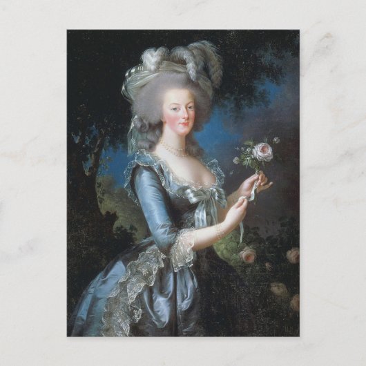 Marie Antoinette Postkarte (Vorderseite)