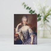 Marie Antoinette Postkarte (Stehend Vorderseite)