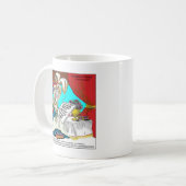 Marie Antoinette Public Service Announction Funny Kaffeetasse (Vorderseite Links)