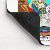 Marie Antoinette Public Service Announction Funny Mousepad (Ecke)