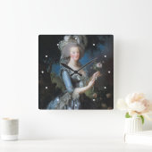 Marie Antoinette Quadratische Wanduhr (Zuhause)