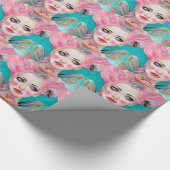 Marie Antoinette Queen Bee Geschenkpapier (Ecke)