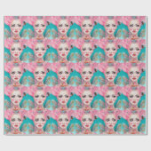 Marie Antoinette Queen Bee Geschenkpapier (Flach)