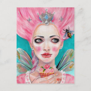 Marie Antoinette Queen Bee Postkarte