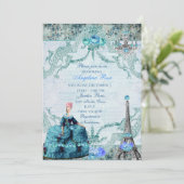 Marie Antoinette Queen of France Einladung (Stehend Vorderseite)