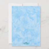 Marie Antoinette Queen of France Einladung (Rückseite)