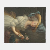 Marie Antoinette Queen of France Fleecedecke (Vorderseite (Horizontal))