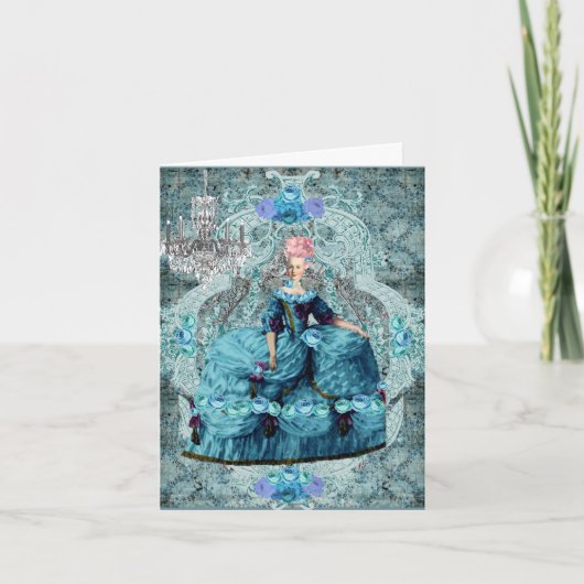 Marie Antoinette Queen of France Karte (Vorderseite)