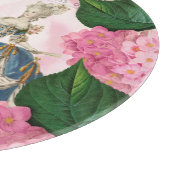 Marie Antoinette Redoute Round Cutting Board Schneidebrett (Ecke)