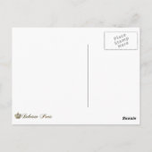 Marie Antoinette Rokoko Piano Postcard Postkarte (Rückseite)