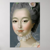 Marie Antoinette – Romantic Rococo Portrait Poster (Vorne)