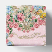 Marie Antoinette Rose of Versailles Favor Box sq Geschenkschachtel (Oben)