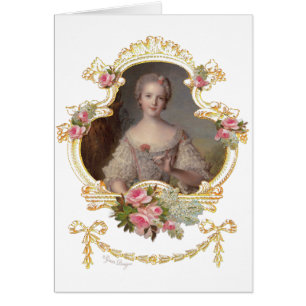 Marie Antoinette Roses Cards