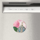 Marie Antoinette Round Magnet (In Situ (Geschirrspüler))