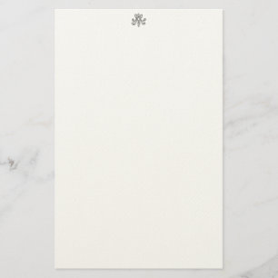 Marie Antoinette – Royal Monogram – Shabby chic Briefpapier