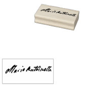 Marie Antoinette Signature Gummistempel (Stempel)