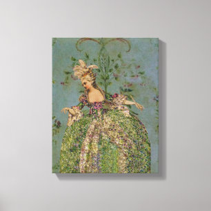 Marie Antoinette SIZE & SHAPE OPTIONEN - Leinwanddruck