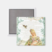 Marie Antoinette & Sparrow Magnet (Vorderseite/Rückseite)