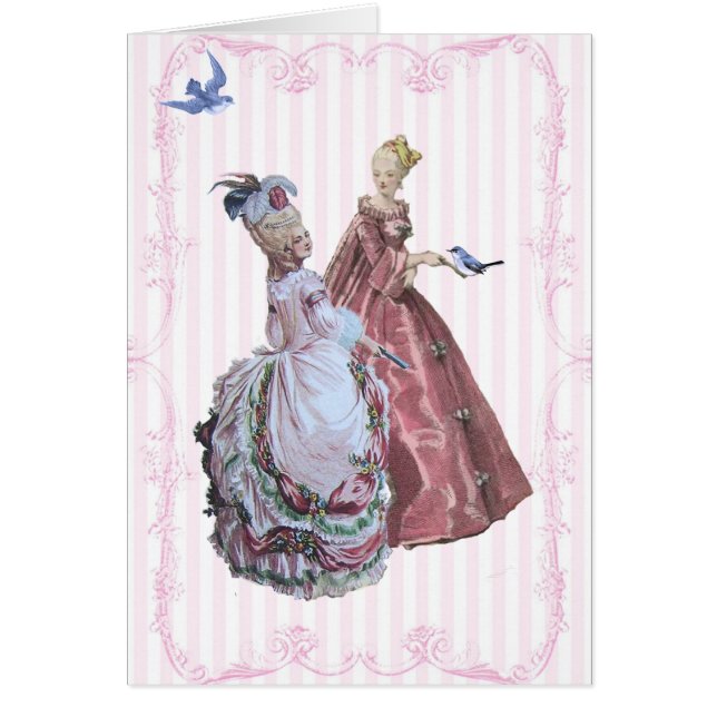 Marie Antoinette Tee im Garten in Versailles (Vorne)